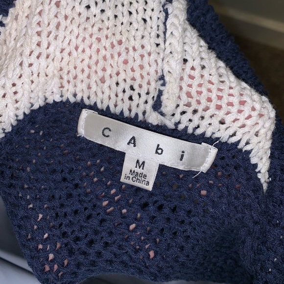 CAbi striped sweater cardigan - Picture 5 of 5